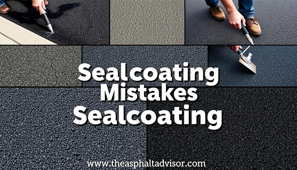 Common Sealcoating Mistakes